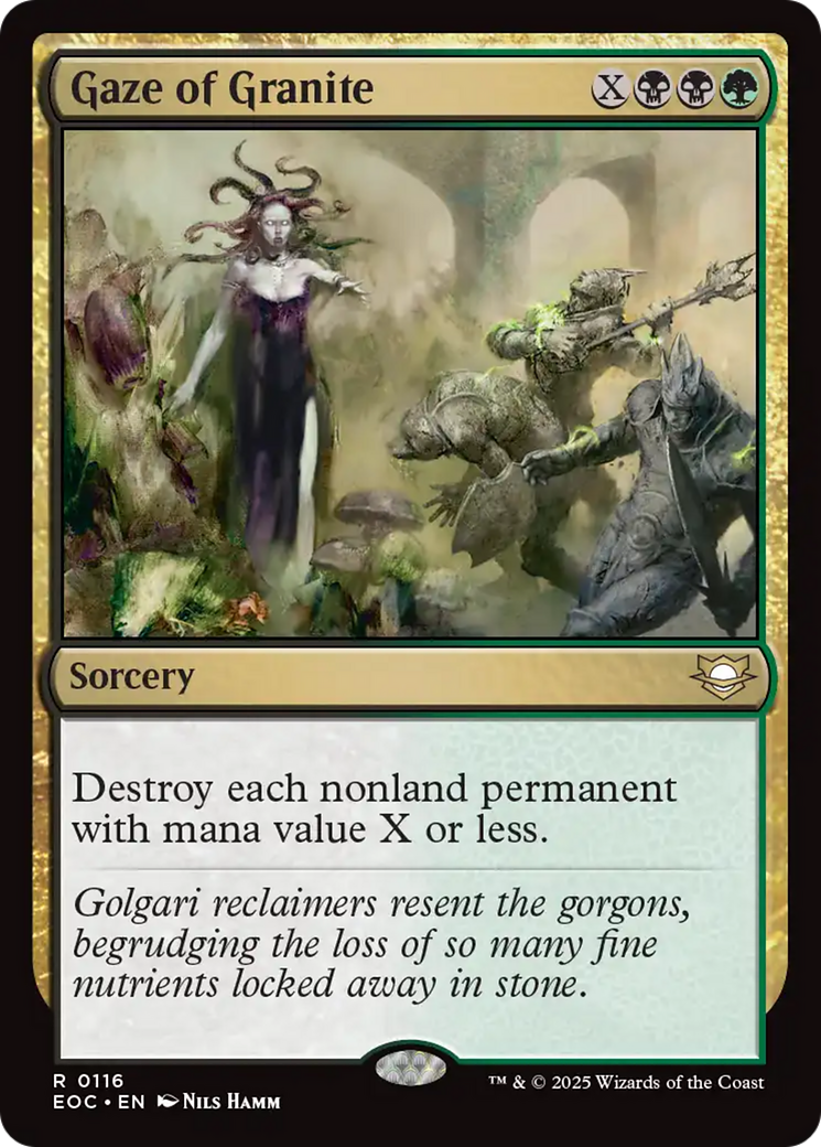 Gaze of Granite [Edge of Eternities Commander] | I Want That Stuff Brandon