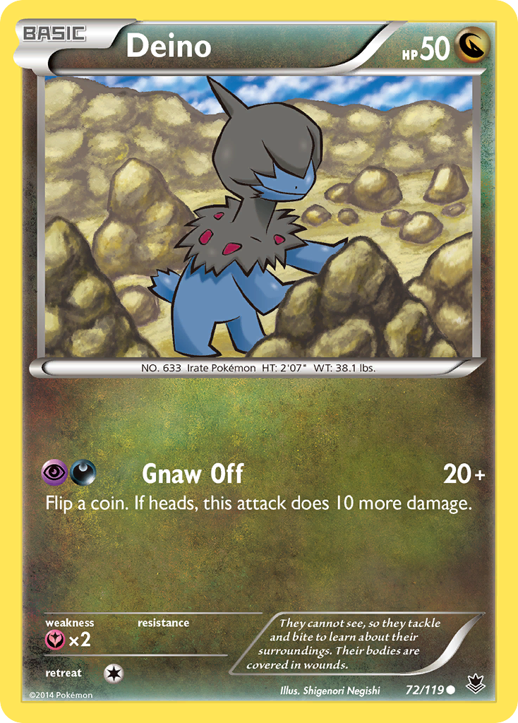 Deino (72/119) [XY: Phantom Forces] | I Want That Stuff Brandon