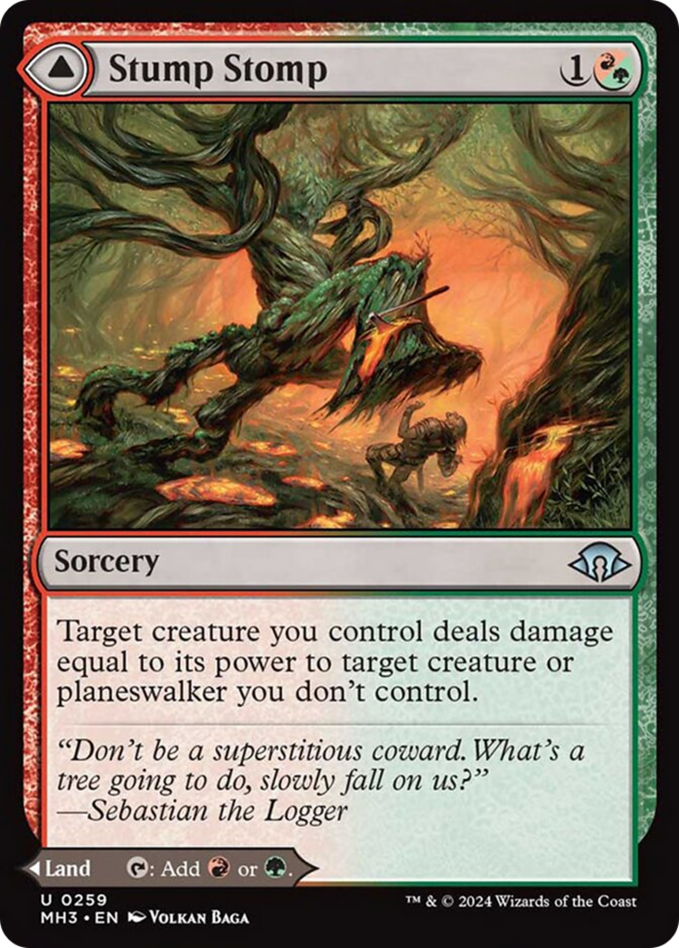 Stump Stomp // Burnwillow Clearing [Modern Horizons 3] | I Want That Stuff Brandon
