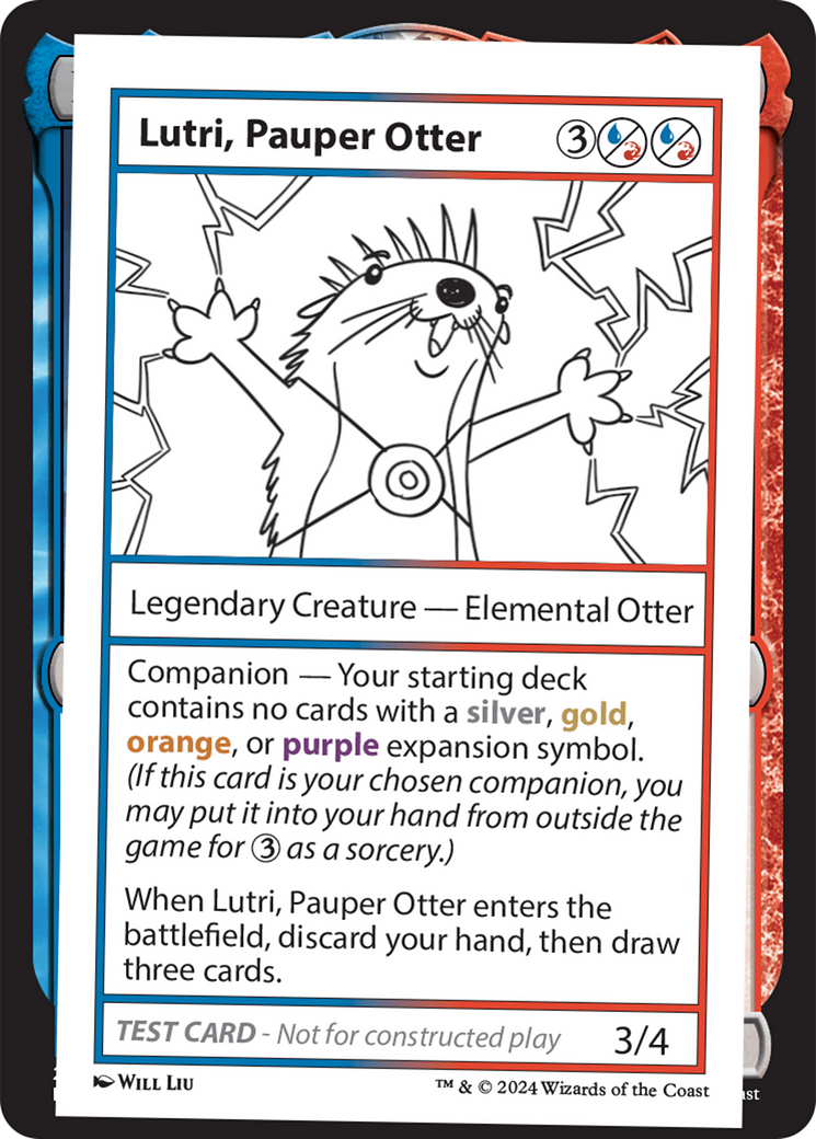 Lutri, Pauper Otter [Mystery Booster 2 Playtest Cards] | I Want That Stuff Brandon