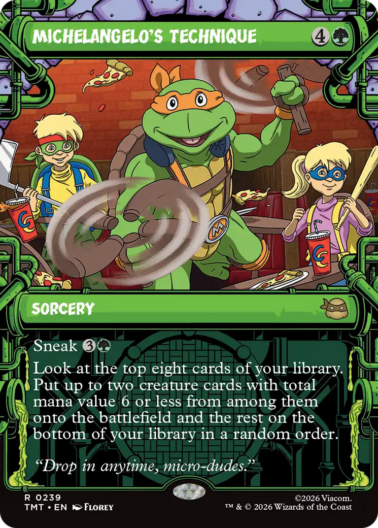 Michelangelo's Technique (Showcase) [Teenage Mutant Ninja Turtles] | I Want That Stuff Brandon