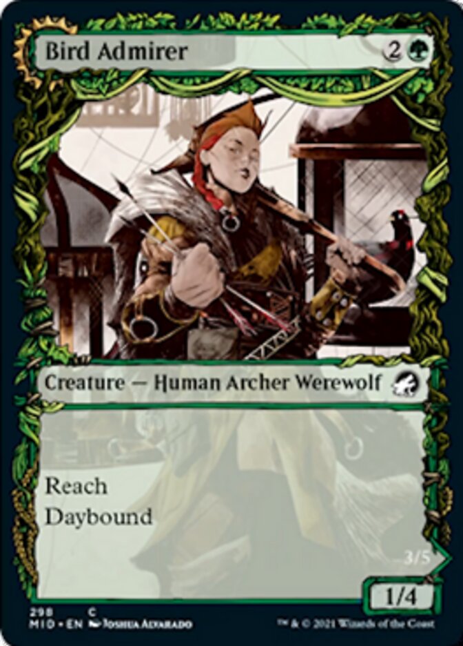 Bird Admirer // Wing Shredder (Showcase Equinox) [Innistrad: Midnight Hunt] | I Want That Stuff Brandon