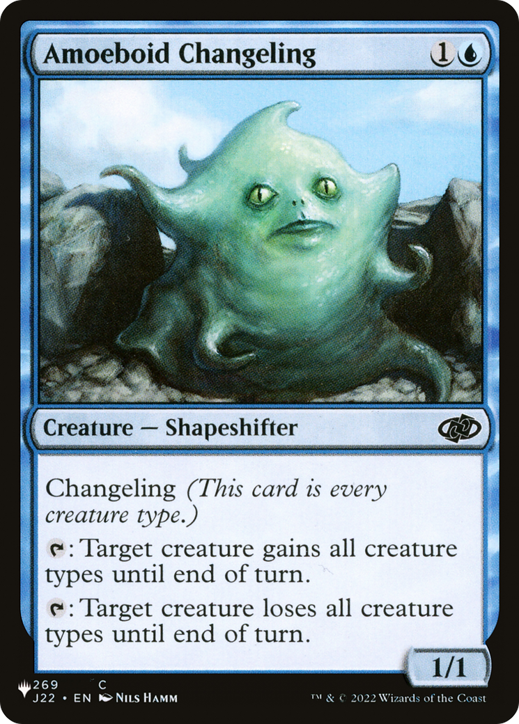 Amoeboid Changeling (J22) [The List Reprints] | I Want That Stuff Brandon