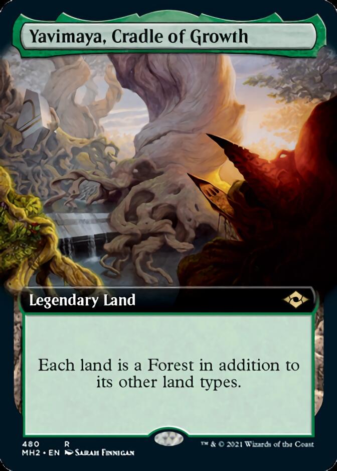 Yavimaya, Cradle of Growth (Extended Art) [Modern Horizons 2] | I Want That Stuff Brandon