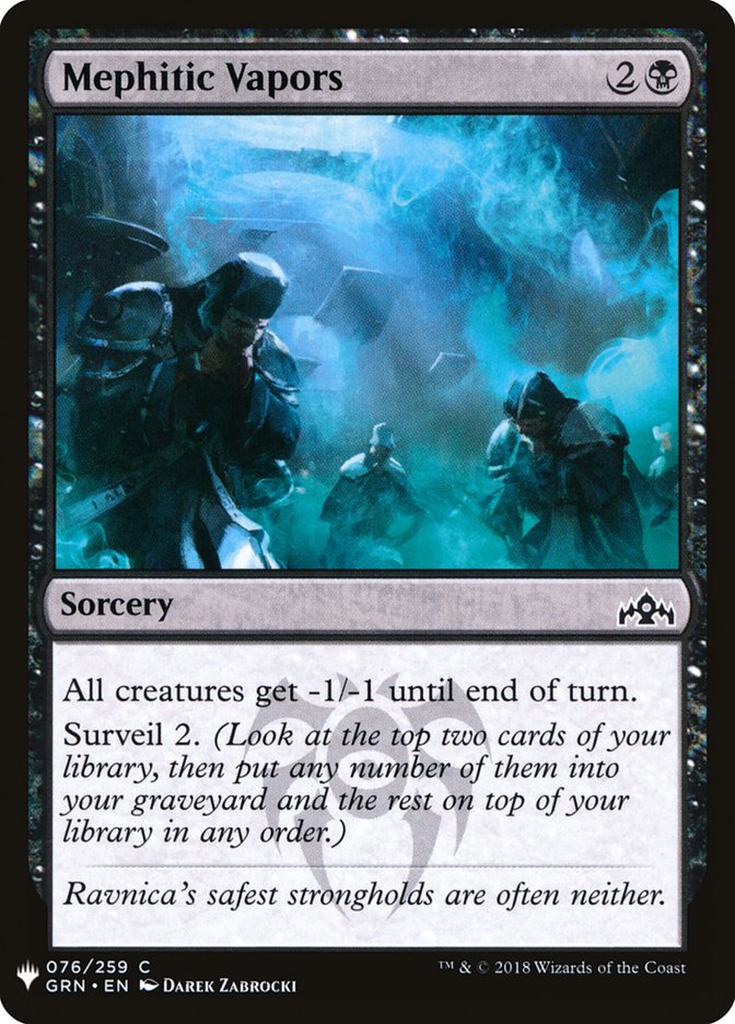 Mephitic Vapors [Mystery Booster] | I Want That Stuff Brandon