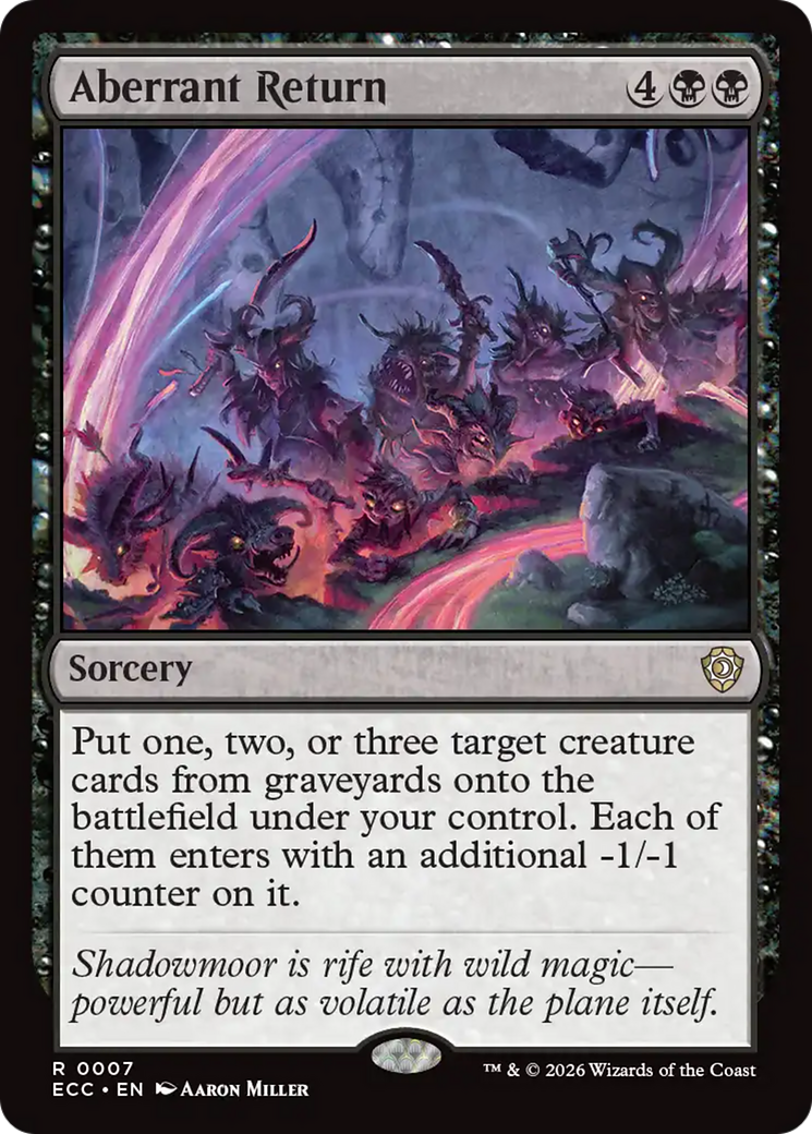 Aberrant Return [Lorwyn Eclipsed Commander] | I Want That Stuff Brandon