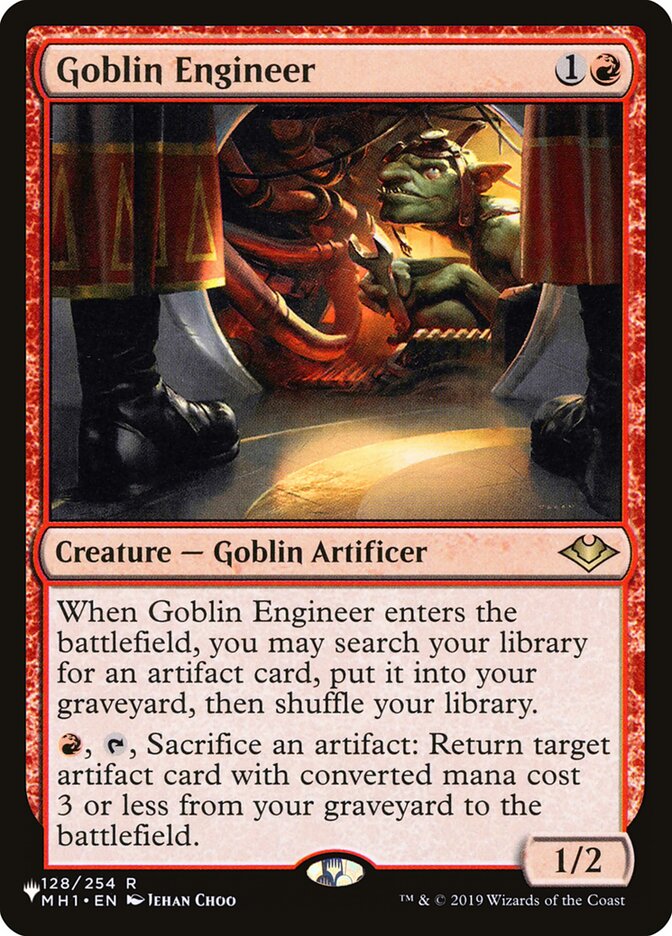 Goblin Engineer [Secret Lair: Heads I Win, Tails You Lose] | I Want That Stuff Brandon