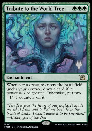 Tribute to the World Tree (Promo Pack) [March of the Machine Promos] | I Want That Stuff Brandon