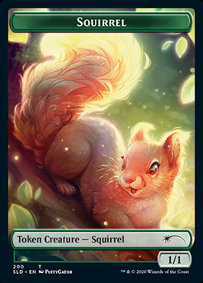 Squirrel Token [Secret Lair Drop Series] | I Want That Stuff Brandon