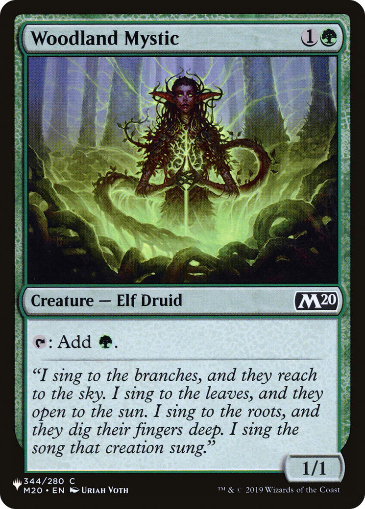 Woodland Mystic [The List Reprints] | I Want That Stuff Brandon