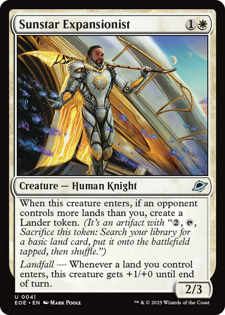 Sunstar Expansionist [Edge of Eternities] | I Want That Stuff Brandon