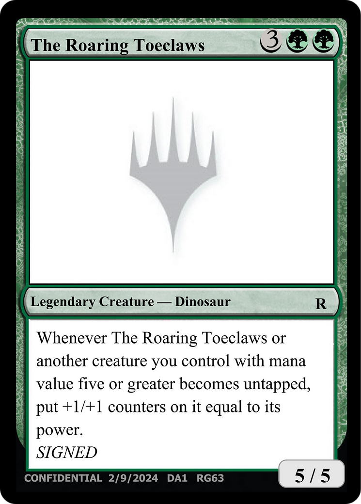 The Roaring Toeclaws [Unknown Event] | I Want That Stuff Brandon