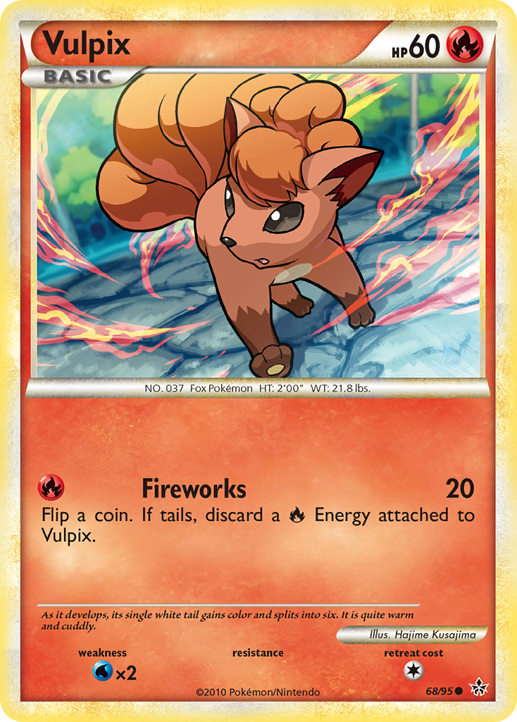 Vulpix (68/95) [HeartGold & SoulSilver: Unleashed] | I Want That Stuff Brandon