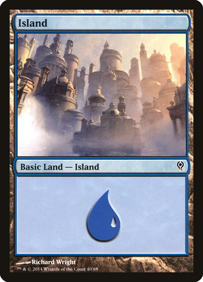 Island (40) [Duel Decks: Jace vs. Vraska] | I Want That Stuff Brandon