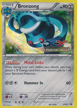 Bronzong (XY21) (Staff) [XY: Black Star Promos] | I Want That Stuff Brandon