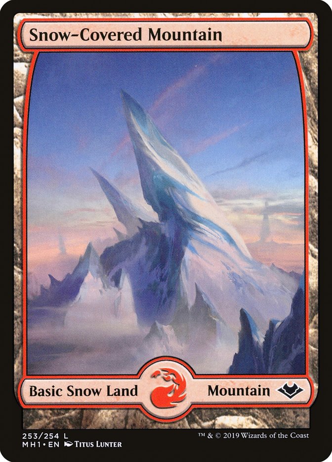 Snow-Covered Mountain [Modern Horizons] | I Want That Stuff Brandon