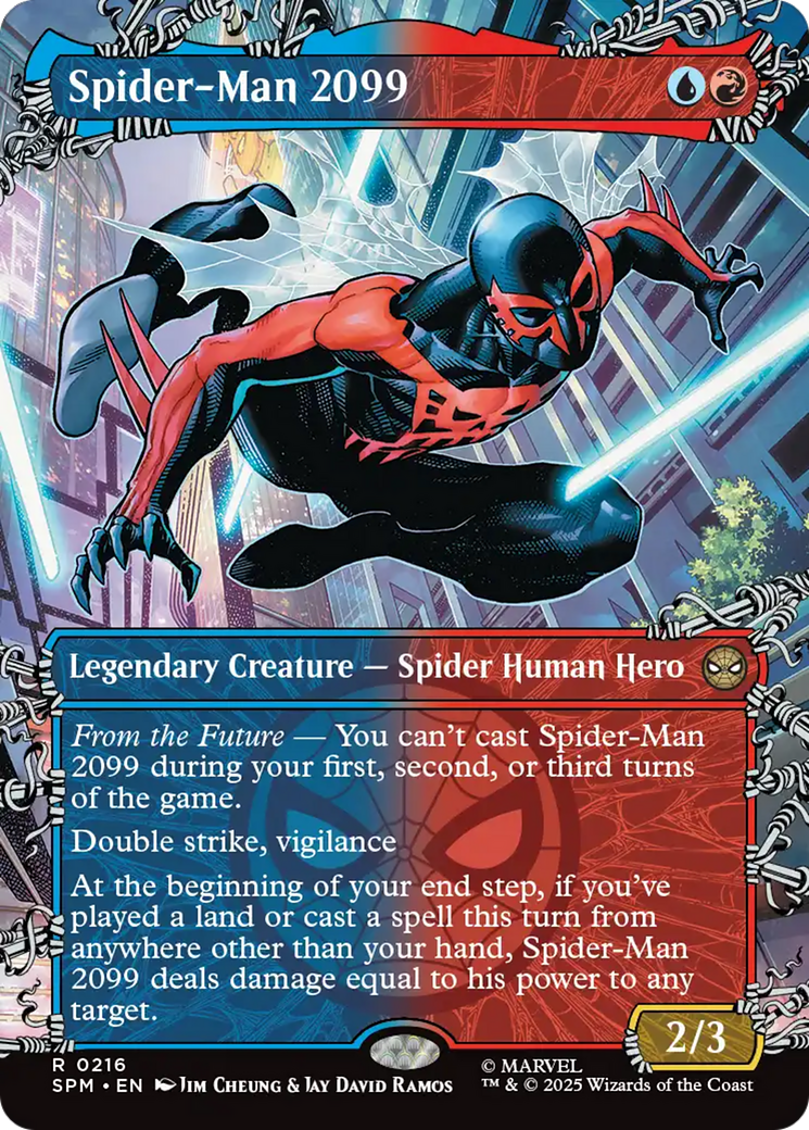 Spider-Man 2099 (0216) (Borderless) [Marvel's Spider-Man] | I Want That Stuff Brandon