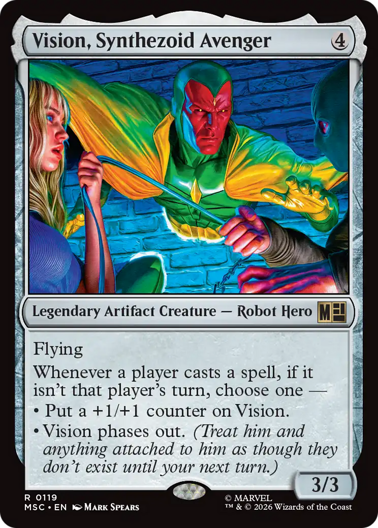 Vision, Synthezoid Avenger [Marvel Super Heroes Commander] | I Want That Stuff Brandon