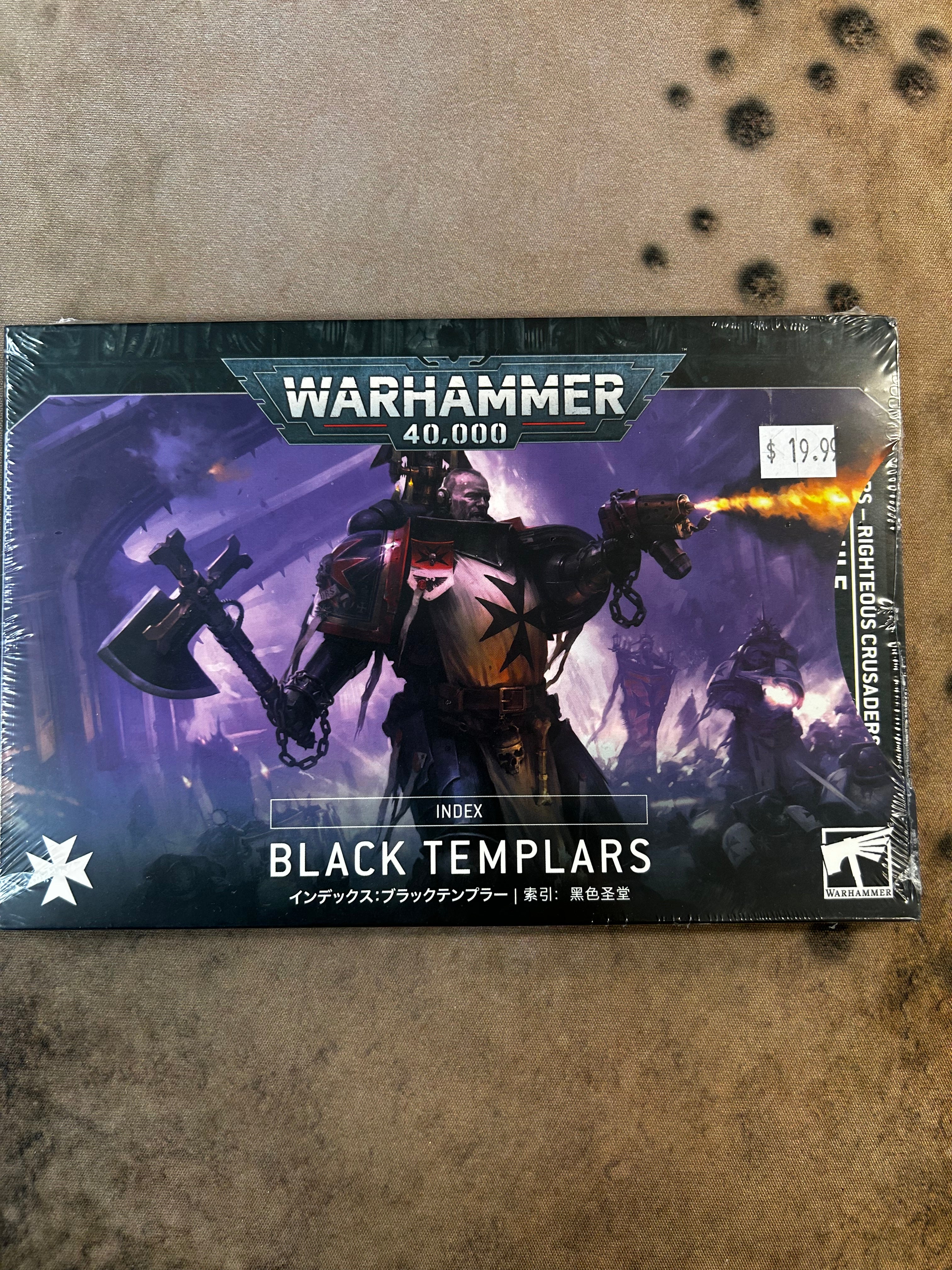 Warhammer 40k — Black Templar Index Cards | I Want That Stuff Brandon