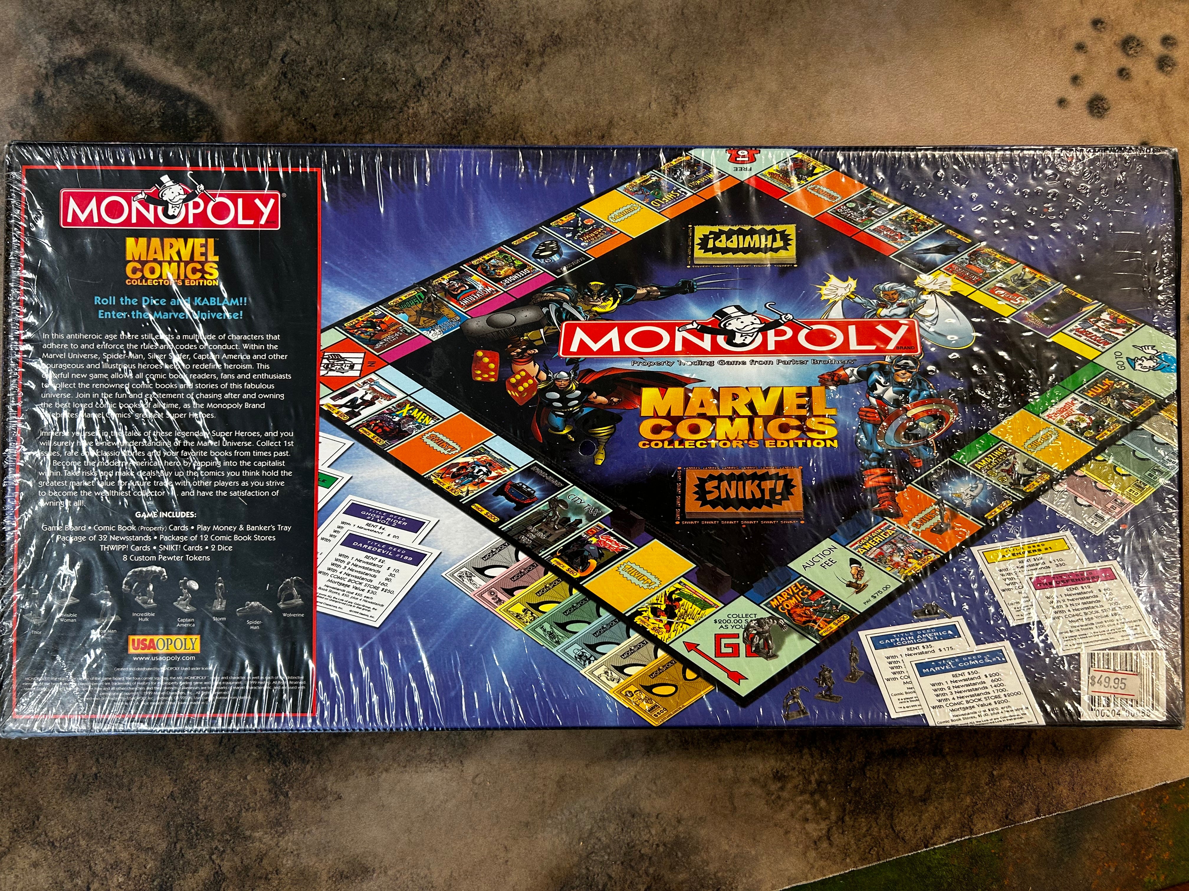 Monopoly: Marvel Comics | I Want That Stuff Brandon