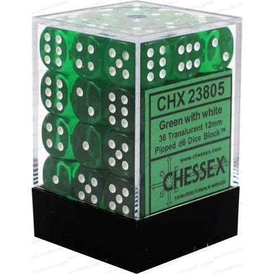 Chessex: 12mm Translucent Dice | I Want That Stuff Brandon