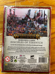 Warhammer Age of Sigmar - Disciples of Tzeentch Warscroll Cards | I Want That Stuff Brandon