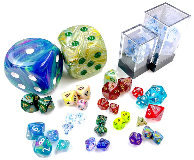 Chessex: Mini Lustrous 7-Die Set | I Want That Stuff Brandon