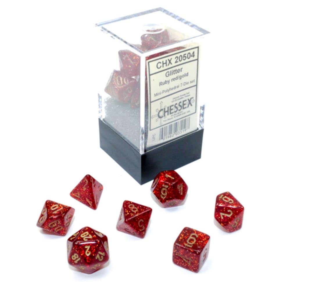 Chessex: Mini Scarab 7-Die Set | I Want That Stuff Brandon