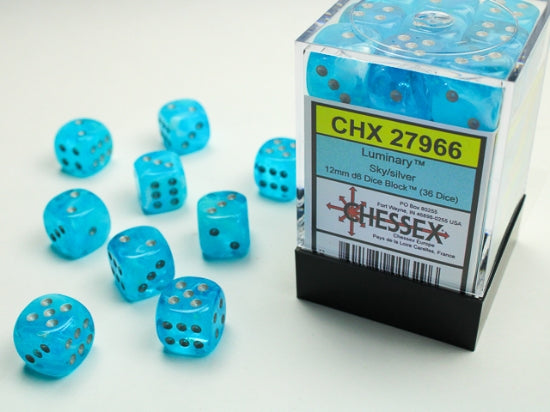 Chessex: 12mm Luminary Dice | I Want That Stuff Brandon