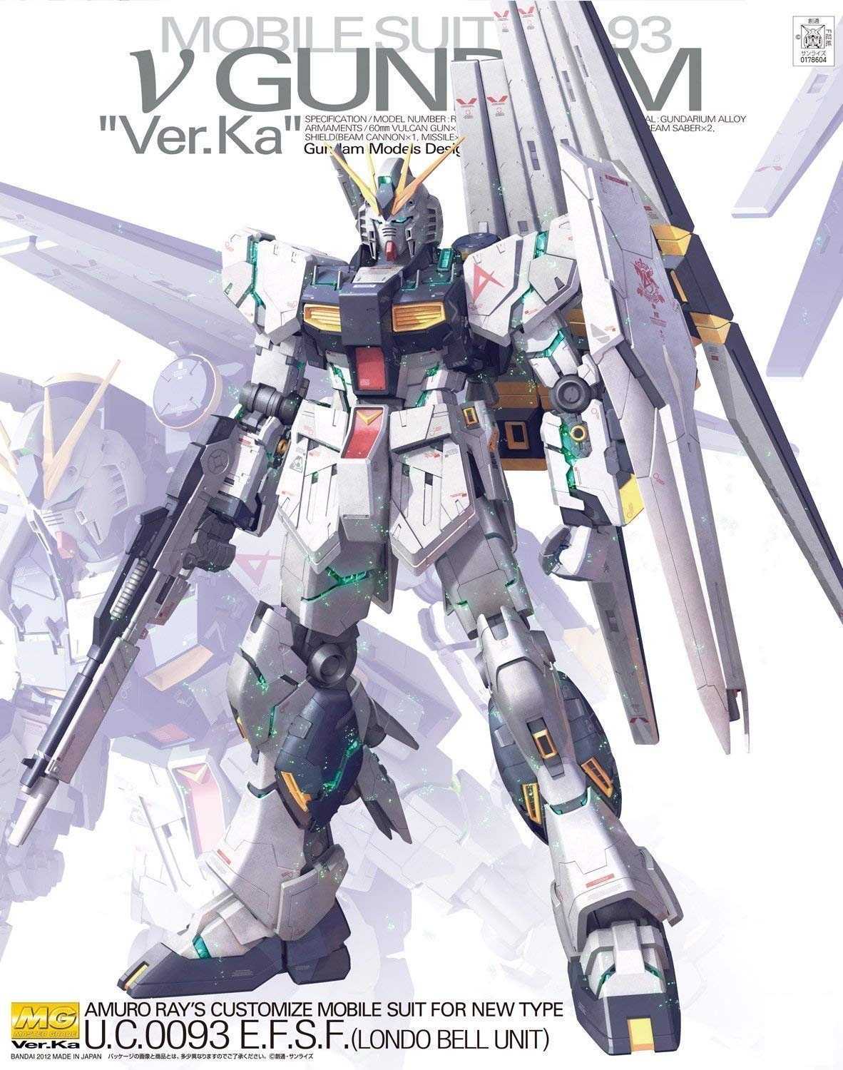 Bandai MG 1/100 RX-93 Nu Gundam (Ver. Ka) 'Char's Counterattack' | I Want That Stuff Brandon
