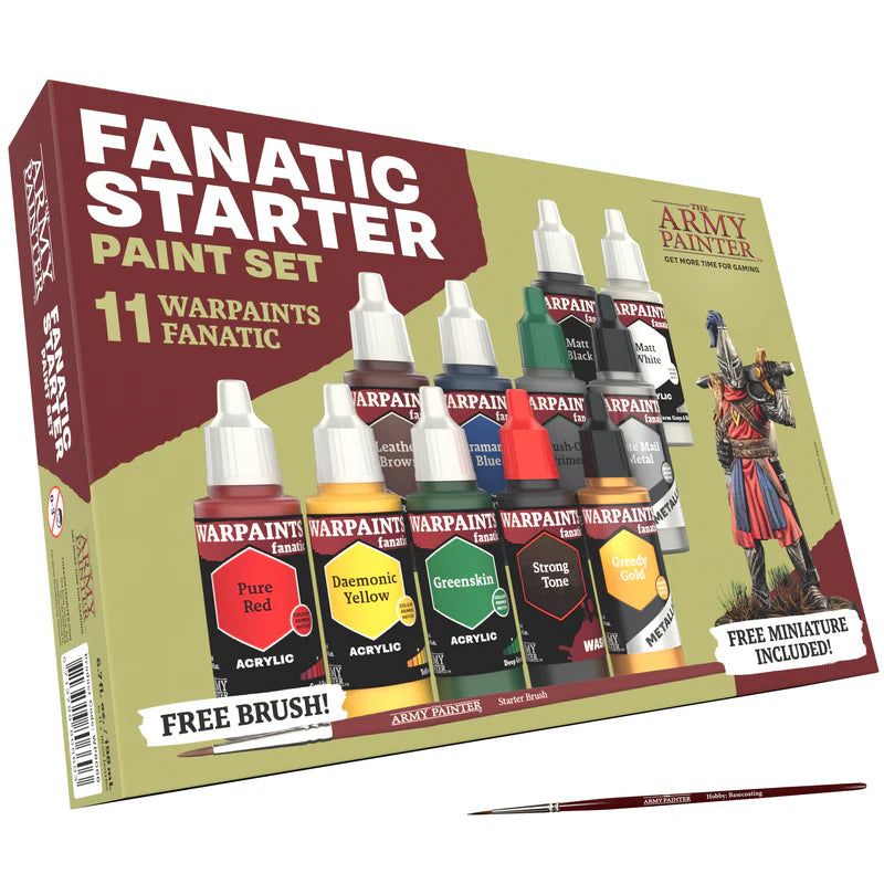 Army Painter: Fanatic Starter Paint Set | I Want That Stuff Brandon