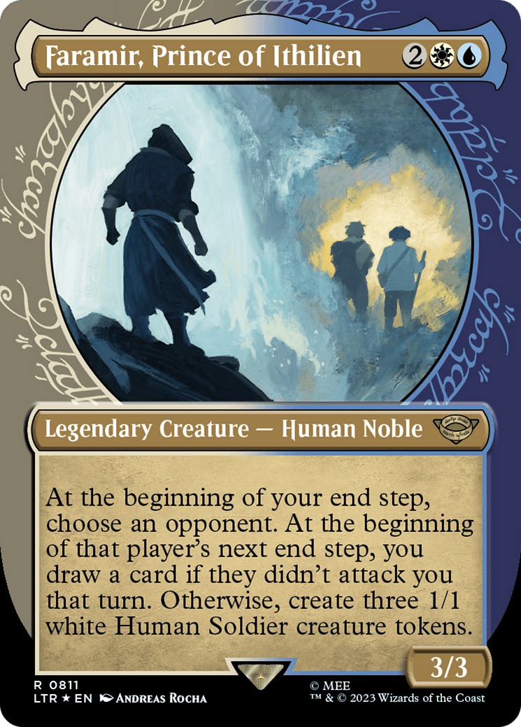 Faramir, Prince of Ithilien (Showcase) (Surge Foil) [The Lord of the Rings: Tales of Middle-Earth] | I Want That Stuff Brandon