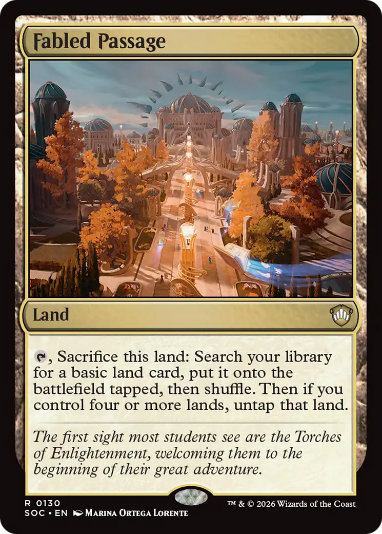 Fabled Passage [Secrets of Strixhaven Commander] | I Want That Stuff Brandon