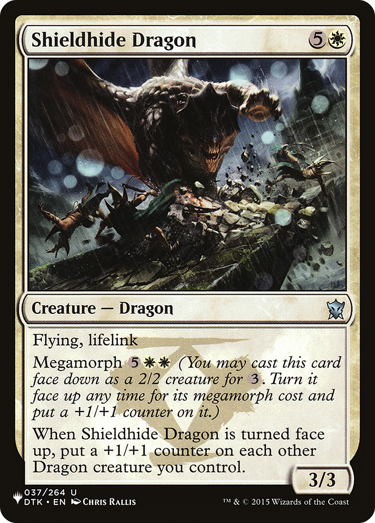 Shieldhide Dragon [The List Reprints] | I Want That Stuff Brandon