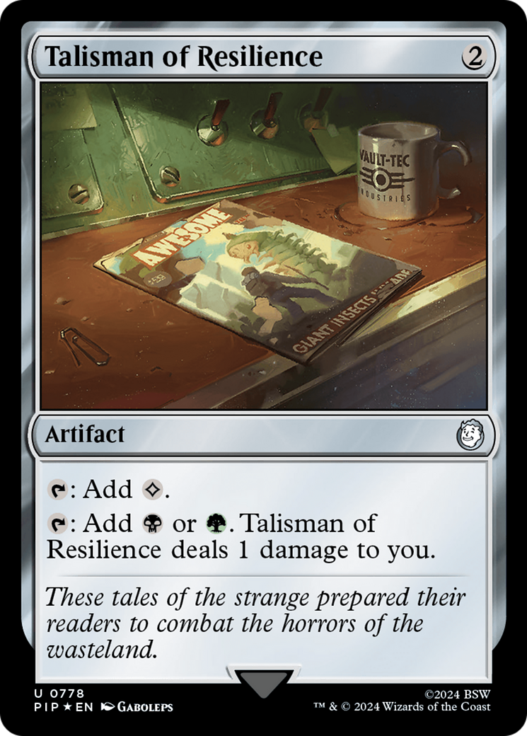 Talisman of Resilience (Surge Foil) [Fallout] | I Want That Stuff Brandon