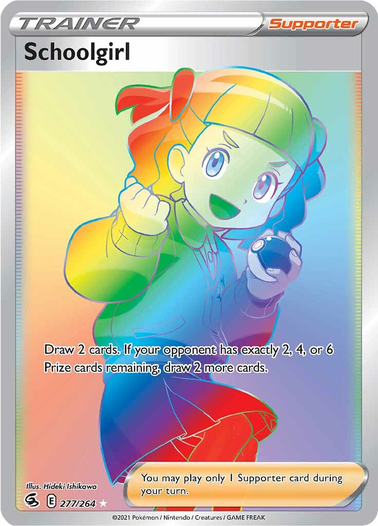Schoolgirl (277/264) [Sword & Shield: Fusion Strike] | I Want That Stuff Brandon