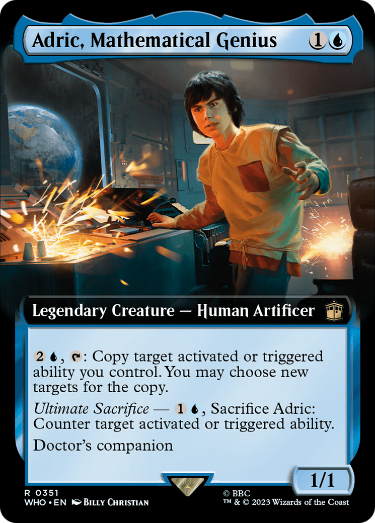Adric, Mathematical Genius (Extended Art) [Doctor Who] | I Want That Stuff Brandon