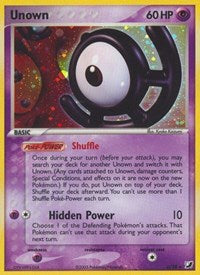 Unown (U) (U/28) [EX: Unseen Forces] | I Want That Stuff Brandon