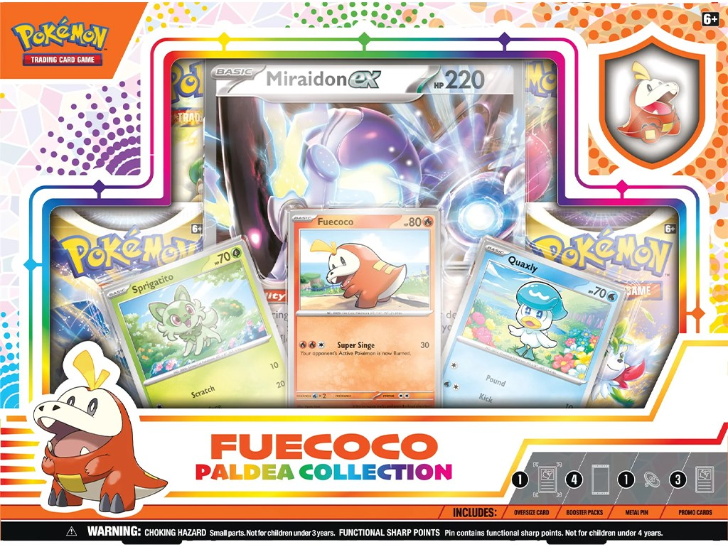 Paldea Collection (Fuecoco) (Miraidon EX) | I Want That Stuff Brandon