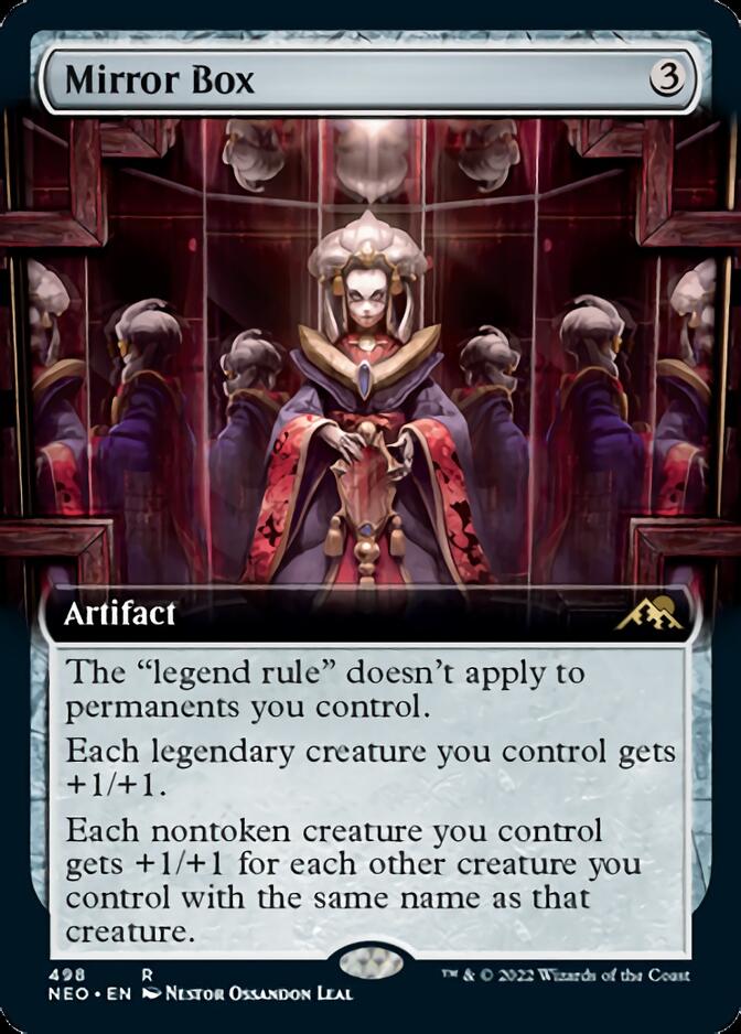 Mirror Box (Extended Art) [Kamigawa: Neon Dynasty] | I Want That Stuff Brandon