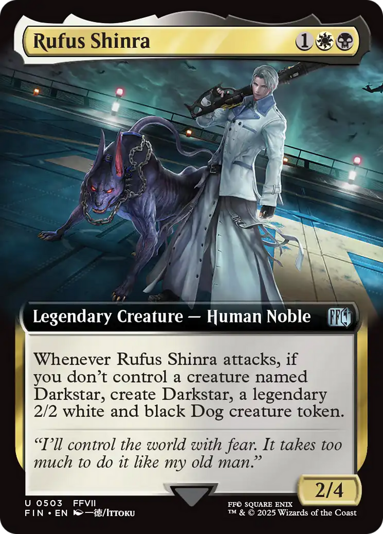Rufus Shinra (Extended Art) [FINAL FANTASY] | I Want That Stuff Brandon