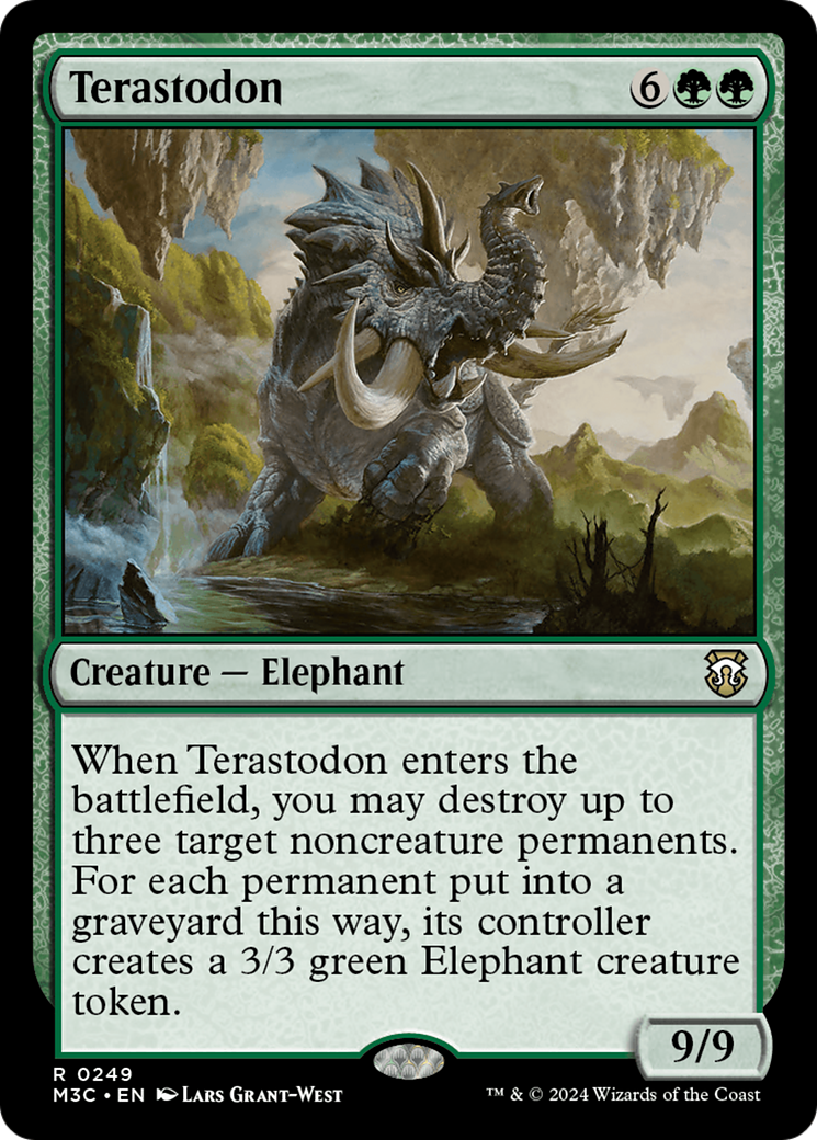 Terastodon (Ripple Foil) [Modern Horizons 3 Commander] | I Want That Stuff Brandon