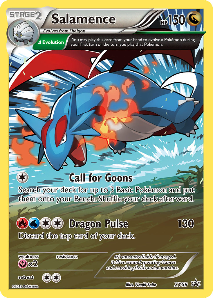 Salamence (XY59) [XY: Black Star Promos] | I Want That Stuff Brandon