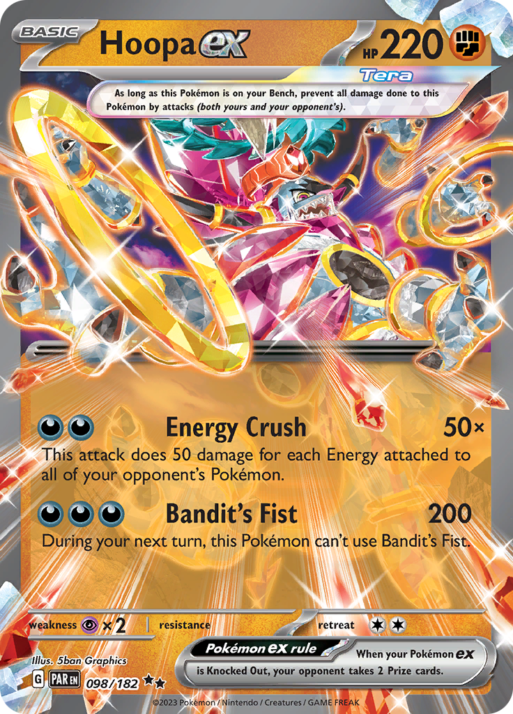 Hoopa ex (098/182) [Scarlet & Violet: Paradox Rift] | I Want That Stuff Brandon