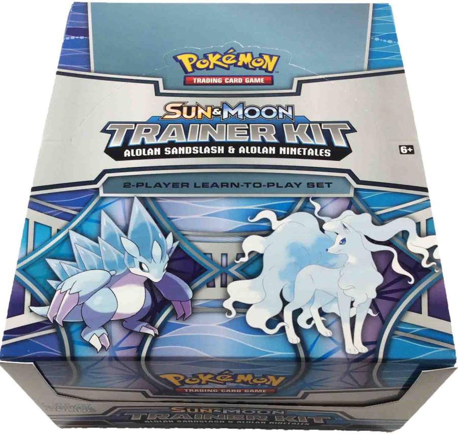 Sun & Moon: Trainer Kit Display (Alolan Sandslash & Alolan Ninetales) | I Want That Stuff Brandon