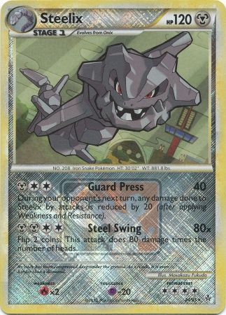 Steelix (24/95) (League Promo) [HeartGold & SoulSilver: Unleashed] | I Want That Stuff Brandon