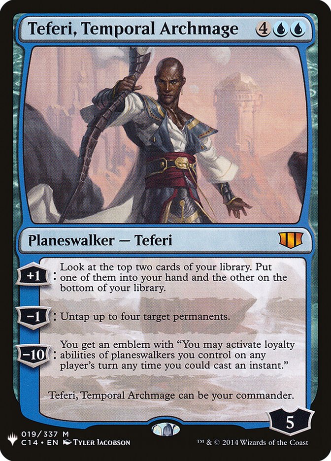 Teferi, Temporal Archmage [Mystery Booster] | I Want That Stuff Brandon