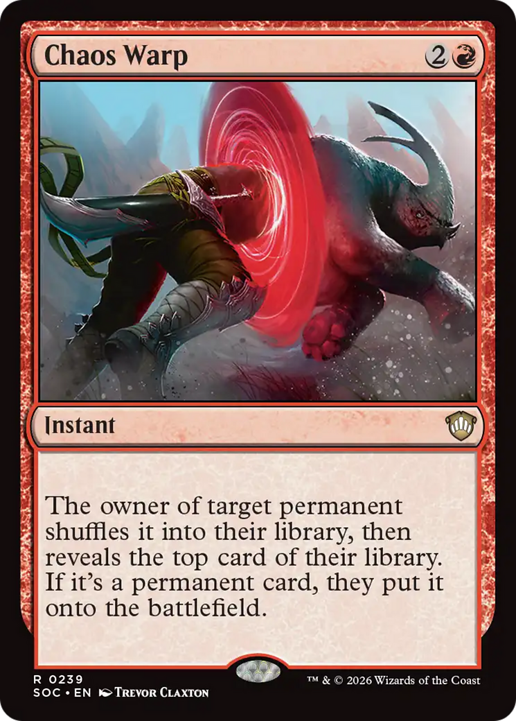 Chaos Warp [Secrets of Strixhaven Commander] | I Want That Stuff Brandon