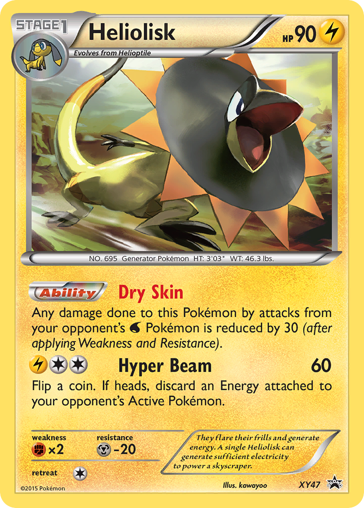 Heliolisk (XY47) [XY: Black Star Promos] | I Want That Stuff Brandon