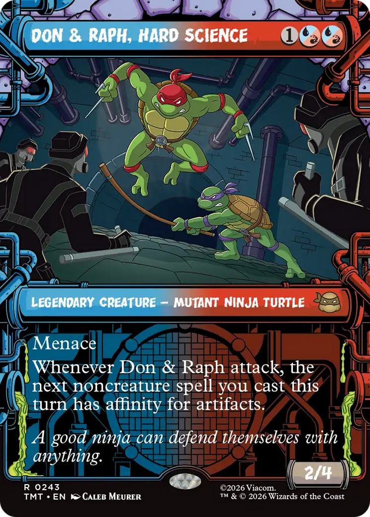 Don & Raph, Hard Science (Showcase) [Teenage Mutant Ninja Turtles] | I Want That Stuff Brandon